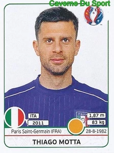 THIAGO MOTTA ITALY ITALY PARIS RARE UPDATE STICKER EURO 2016 PANINI - Picture 1 of 1