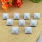 100Pcs Pyramid Square Rivet Leather Metal Studs Decor Clothing Bags Accessories