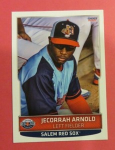 2021 Choice, Salem Red Sox - JECORRAH ARNOLD