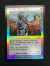 Magic the Gathering MTG Swords to Plowshares White FNM Foil Promo