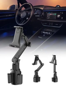 360 Adjustable Smartphone Holder 270 Tilt Bar Tablet Smartphone Holder For SUVs - Picture 1 of 16