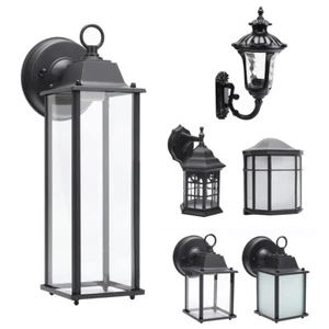 Outdoor Wall Light Traditional Garden Sconce Lantern Outside Lighting IP44 Patio - Picture 1 of 22
