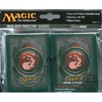 Ultra Pro Magic Gathering MTG RED Mana Symbol V3 CARD PROTECTORS SLEEVES 80ct - Image 1 of 2