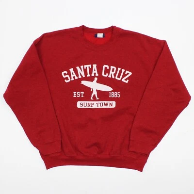Vintage Santa Cruz Beach Boardwalk Crew Neck Sweatshirt Mens Size Large - Image 1 of 4