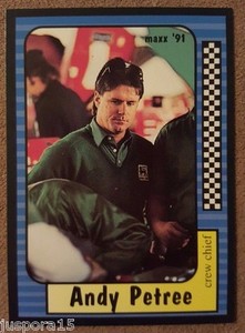 Maxx Collection Race Cards 1991 Andy Petree Card 160 of 240