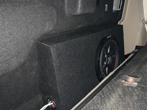 f150 behind the seat sub
