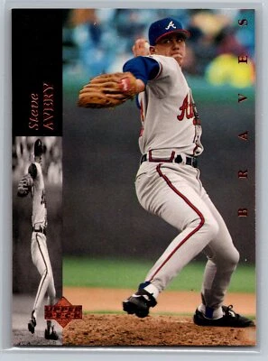 1994 Upper Deck  Baseball #420 Steve Avery  Atlanta Braves - Image 1 of 2