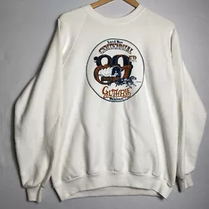 Vintage Sweatshirt Guthrie OK centinneal Land Run SZ XL 1990s - Picture 1 of 7