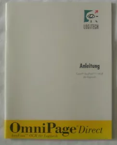 OmniPage, Direct für Logitech, Anleitung, Optische Zeichenerkennung - Bild 1 von 1