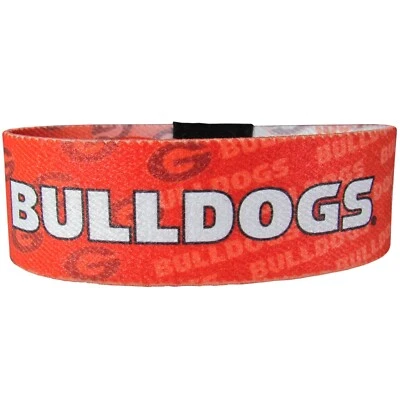 Pulsera elástica Georgia Bulldogs joyería con licencia NCAA Foto 1 de 3