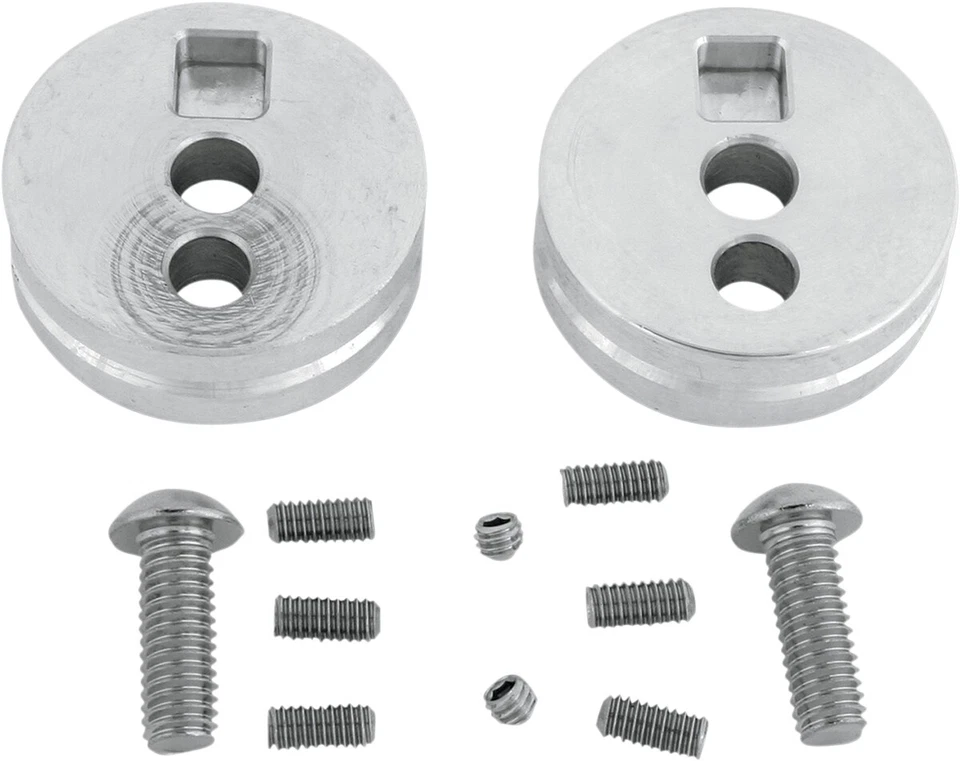 Хромированные вставки для перемещения указателей поворота Show 55-122T для комплектов фар дальнего света - Изображение 1 из 1