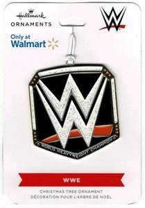 WWE World's Heavyweight Champion Hallmark ornament Walmart Exclusive NOS - Picture 1 of 2