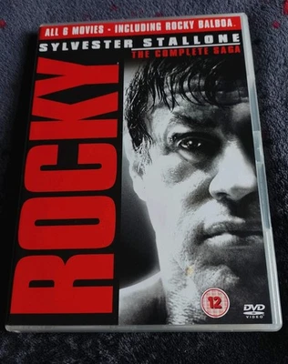 Rocky The Complete Saga [DVD] Sylvester Stallone Free Postage  - Image 1 of 2