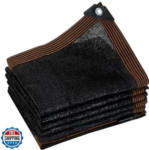 Shade Cloth, 70% Sunblock Shade Cloth 6.5x20 Ft, Sunshade Fabric Net with Gro - Picture 1 of 5