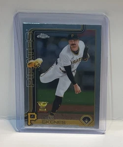 Paul Skenes 2025 Topps Chrome Card #300 - Picture 1 of 2