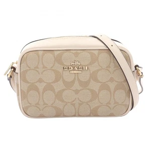 Coach Mini Jamie Kameratasche, Signature Schulter beschichtetes Canvas und Leder, Damen - Bild 1 von 11