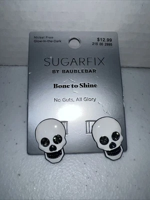 Pendientes Sugarfix "Bone To Shine" Baublebar Sin Guts Toda Gloria Halloween Foto 1 de 4
