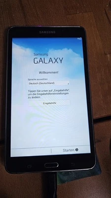 Samsung GALAXY Tab 4 (SM-T230, 7 Zoll) - Wi-Fi, Voll funktionsfähig!  - Bild 1 von 4