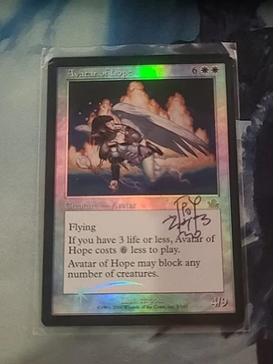 Avatar of Hope Prophecy Foil Signed LP - Image 1 of 2