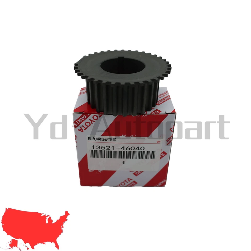 OEM Crankshaft Timing Pulley Gear 13521-46040 For Toyota Lexus Supra GS300 IS300 Foto 1 de 4