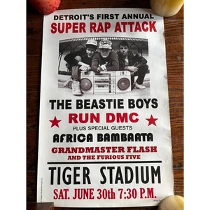 Detroit Run DMC BEASTIE BOYS POSTER ENDE 2000ER 11 X 17" - Bild 1 von 7