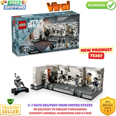 LEGO Star Wars A New Hope Boarding The Tantive IV Fantasy Toy 75387 Building Set - Image 1 of 4