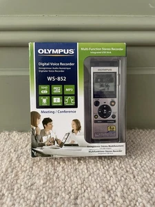 Olympus WS-852 Digital Voice Recorder 4GB silber NEU - Bild 1 von 9