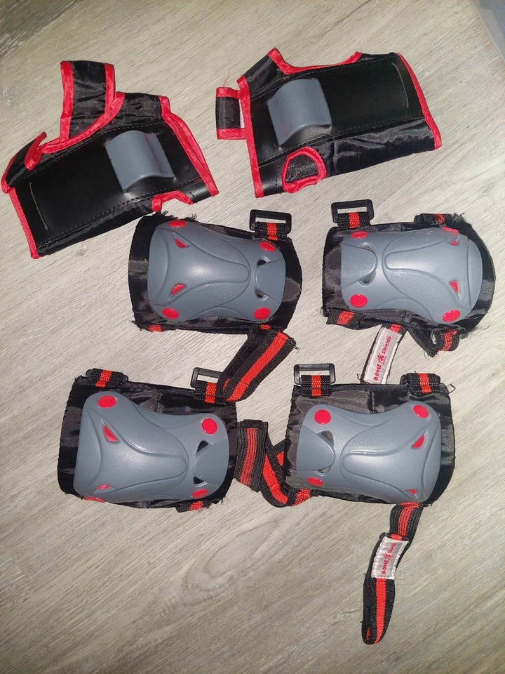 Protectores de muñeca Bone Shieldz Cruiser 3000 rodillera codo negro juvenil  Foto 1 de 1