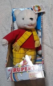 RUPERT Bär Vintage Plüschtier in OVP - 1996 Express Zeitungen - Originalverpackt - Bild 1 von 10