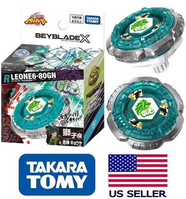 Takara Tomy Beyblade X Rock Leone 6-80GN Booster BX-00 JULY 2025 IN STOCK - Image 1 of 4