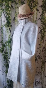 Desigual Mantel 46 Farbverlauf Herbst Wintermantel Boho Hippie Barock Brokat - Bild 1 von 16