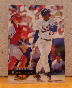 VERY COOL BASEBALL CARD BOBBY BONILLA NEW YORK METS GREAT HOME RUN SWING - Picture 1 of 2