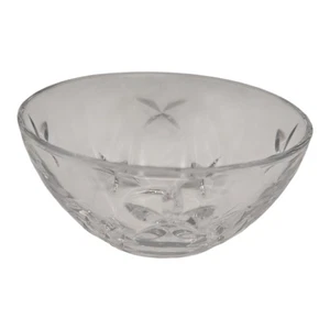 Tazón de cristal Tiffany Co patrón de estrella firmado - Imagen 1 de 8