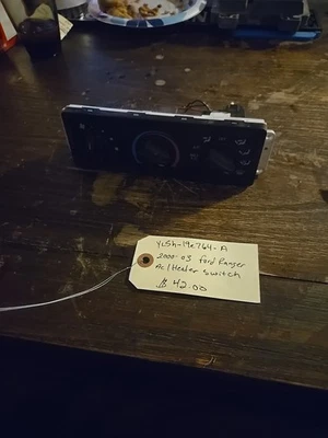 Interruptor de control de calefacción Ford Ranger 2000 2001 2002 2003 tablero aire acondicionado YL5H19E764A S38 Foto 1 de 3