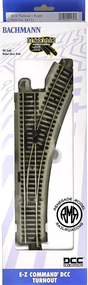 Bachmann E-Z Command 44131 HO DCC Right Hand Turnout Switch - Image 1 of 1
