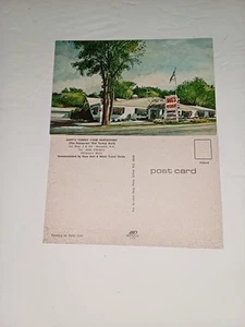 Two Hart's Turkey Farm Restaurant Meredith New Hampshire Vintage Postcard - Picture 1 of 4