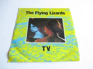 THE FLYING LIZARDS TV/ Tube Vinyl Single 7" 45 RPM Record 1979 NEW - Picture 1 of 2