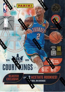 2024-25 PANINI COURT KINGS NBA BASKETBALL INTERNATIONAL BLASTER BOX NEW FASC!!!! - Picture 1 of 5