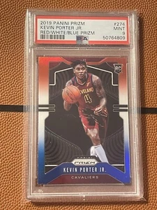 2019-20 Panini Prizm #274 Red White & Blue Prizm Kevin Porter Jr Rc Rookie PSA 9 - Bild 1 von 4