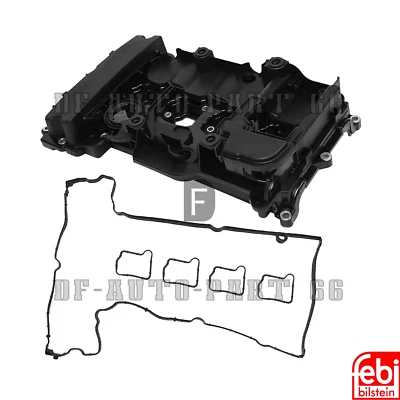 2710101730 Cubierta de válvula de motor OEM FEBI con junta para 12-15 Mercedes C250 SLK250 Foto 1 de 4