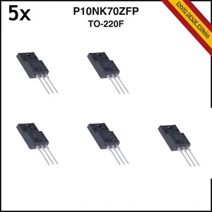 5x P10NK70ZFP STP10NK70ZFP MOSFET TO-220F - Foto 1 di 1
