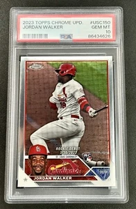 2023 Topps Chrome Update Jordan Walker RC PSA 10 - Bild 1 von 1