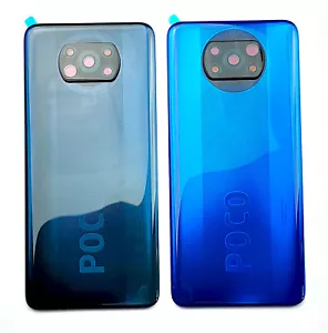 Coque avec lentille couvercle cache batterie arrière pour POCO X3 NFC - Picture 1 of 3