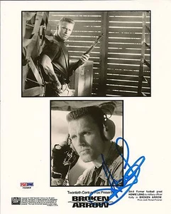 Howie Long Signed Broken Arrow Movie Promo 8x10 Photo PSA/DNA COA Raiders Auto'd - Picture 1 of 3
