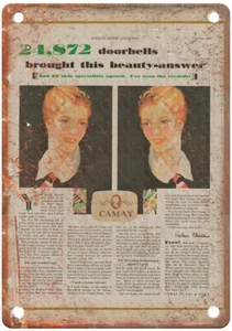 Vintage 1929 DAWN Seifenreiniger Dose Werbung Reproduktion Blechschild ZF388 - Bild 1 von 2