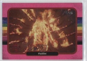 2023 Zerocool Stranger Things Season 4 Pink 66/86 Flambe #95 5ya