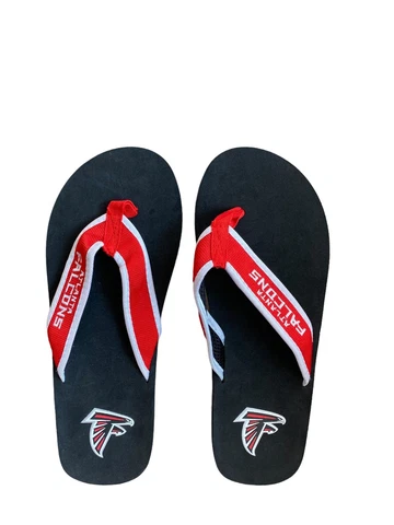 Foco NFL Men's Atlanta Falcons Thong Sandals Sz XL/ 12 - 13 Cover