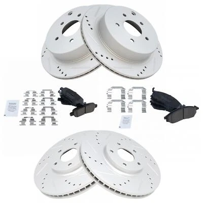 Front Rear Disc Brake Kit for Nissan Murano 2011-2013 INFINITI M37, Without - Image 1 of 4