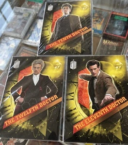 SDCC Doctor Who 2016 Comic Con, JUMBO card set, complete set of 30 cards RARE - Foto 1 di 1