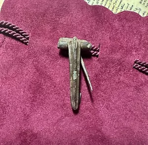 1st/2nd Century Roman Dolphin Brooch Complete With Pin, Metal Detecting UK - Picture 1 of 4